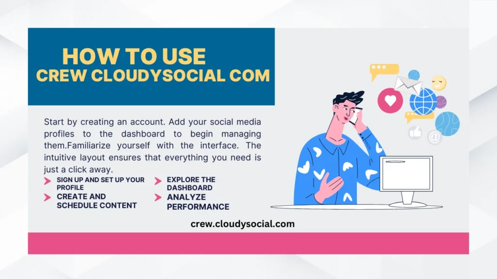 How to Use Crew CloudySocial Com