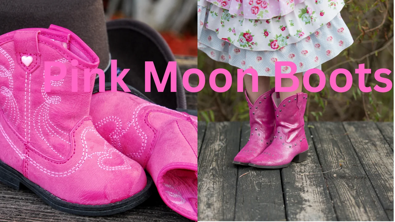 Pink Moon Boots