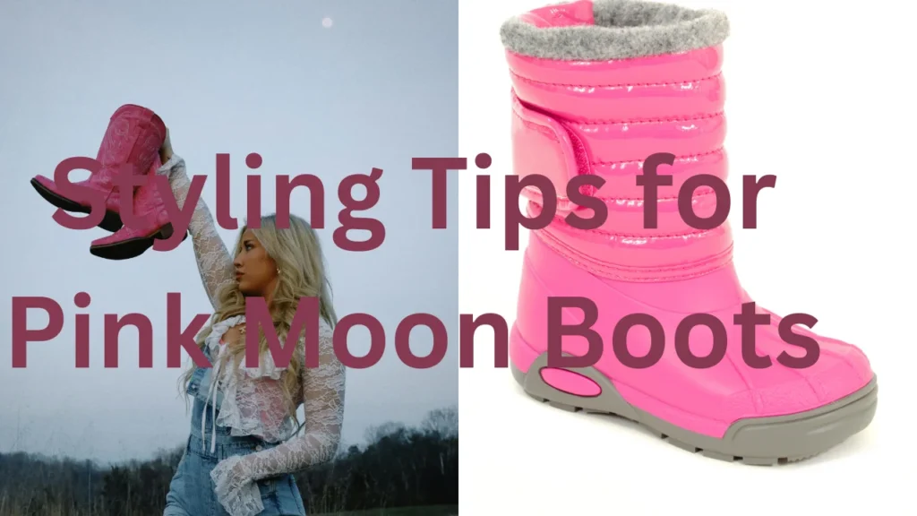 Styling Tips for Pink Moon Boots