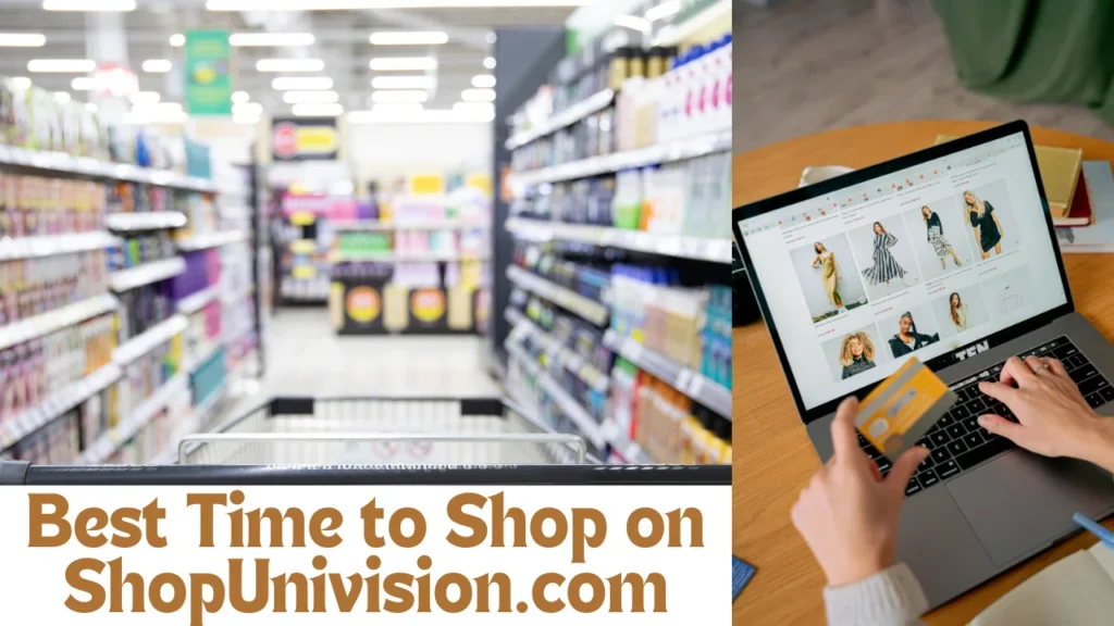 Best Time to Shop on ShopUnivision.com