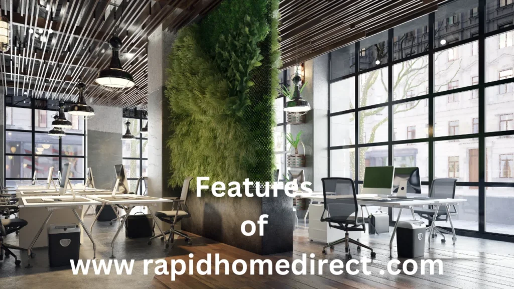 Features of www rapidhomedirect .com